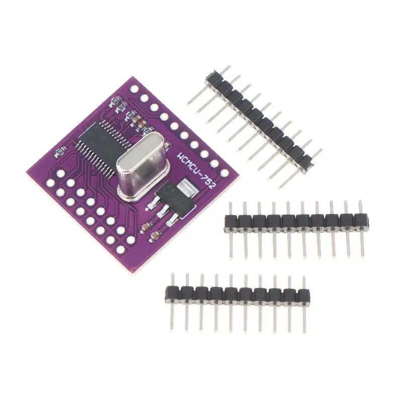 1Set UART Conversion Board Module MCU-752 SC16IS752 I2C/SPI Bus Interface To Dual Channel UART Conversion Board Module Oasis Select