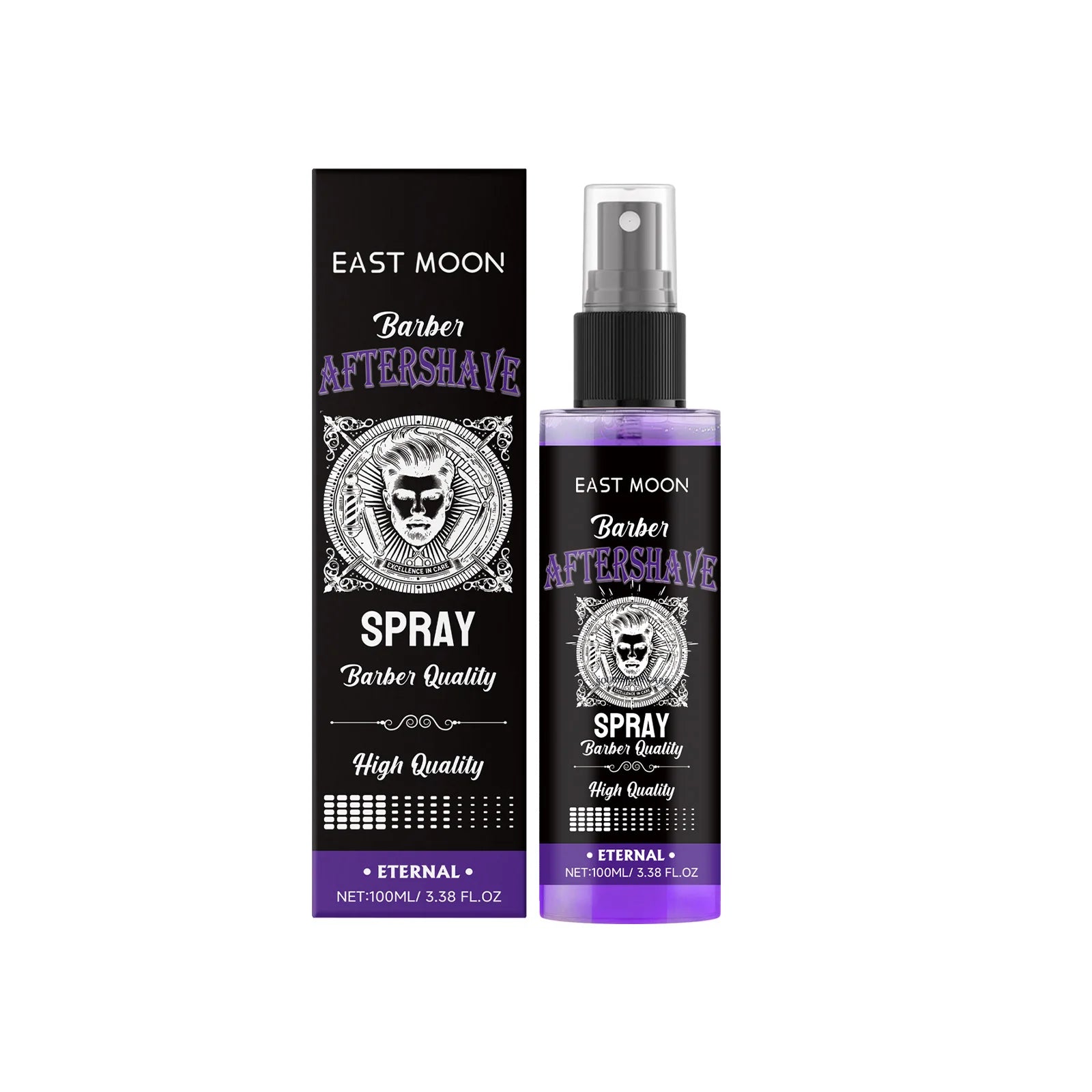 East Moon Aftershave Spray & Beard Serum 100ml | Men's Grooming