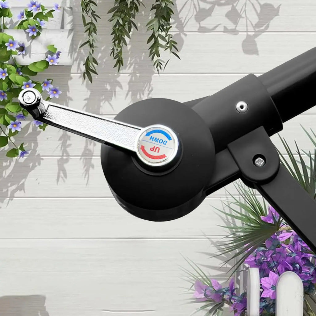 1pc Patio Umbrella Crank Handle Sturdy Replace Parts Parasol Hand Crank Sunshade Attachment for Pool Picnic Beach Camping Garden Oasis Select
