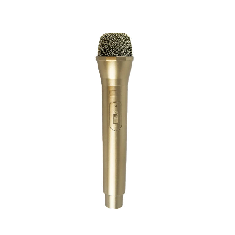1PC Fake Prop Microphone Props Artificial Microphone Prop Kids Microphone Toy Oasis Select Gold