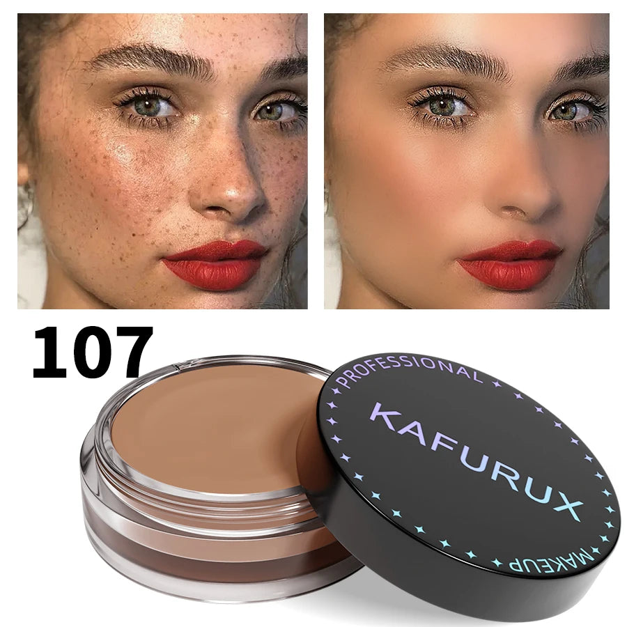 KAFURUX 9-Shade High Coverage Concealer BB Cream – Waterproof