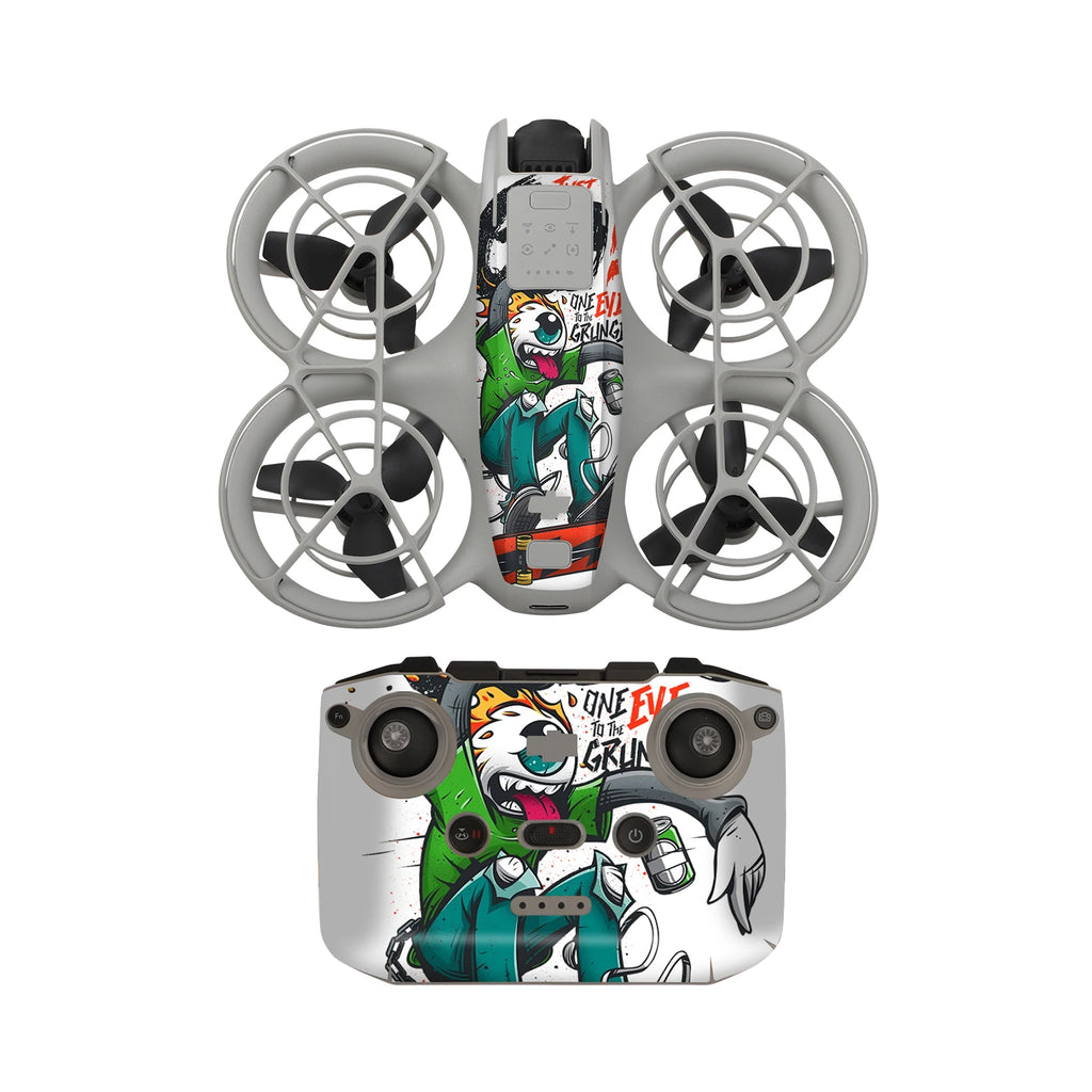 Sunnylife Is Suitable For DJI NEO Stickers PVC Body Remote Control Scratch Resistant Protective Film Accessories Oasis Select 6