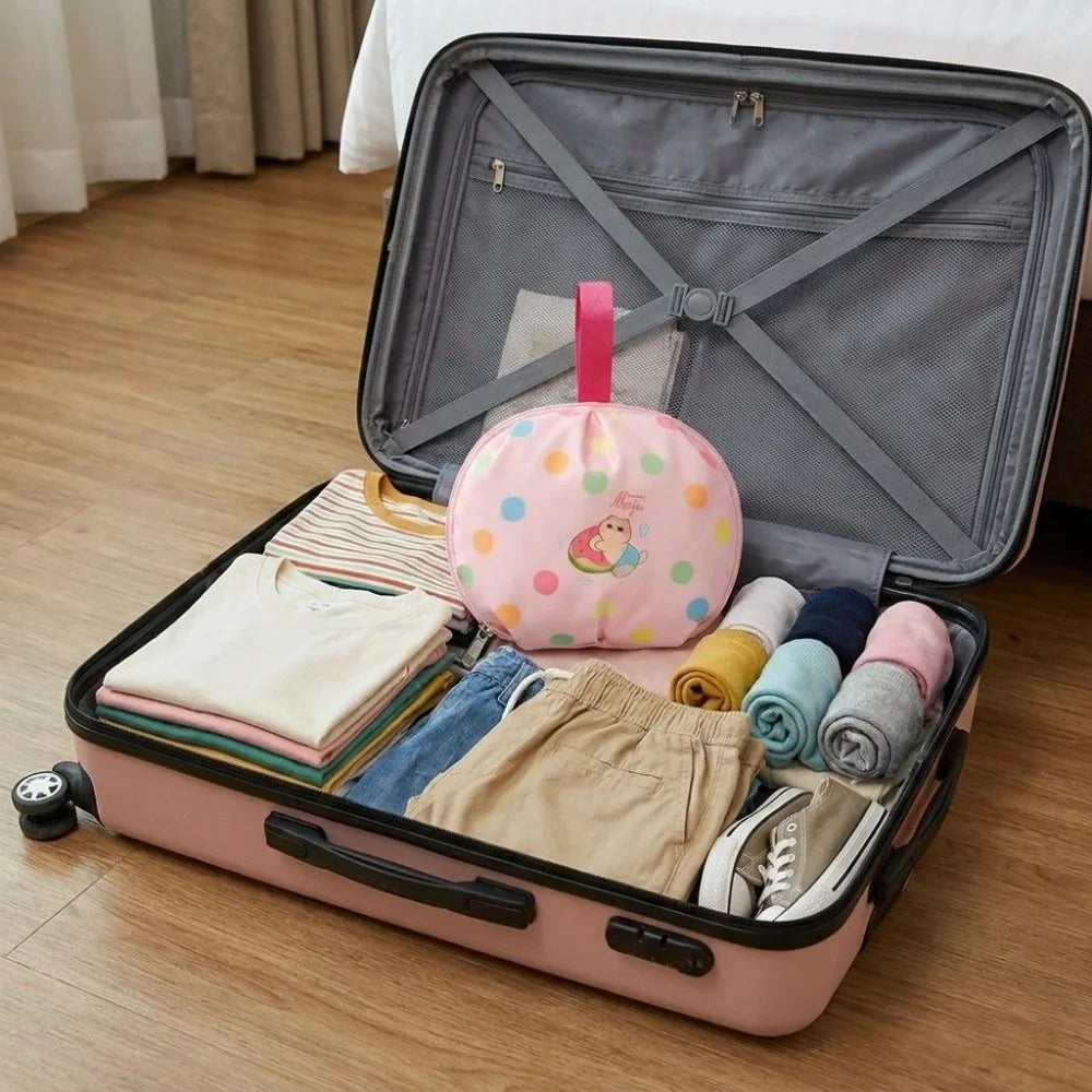 Portable Underwear Storage Bag | Large Zipper Travel Organizer