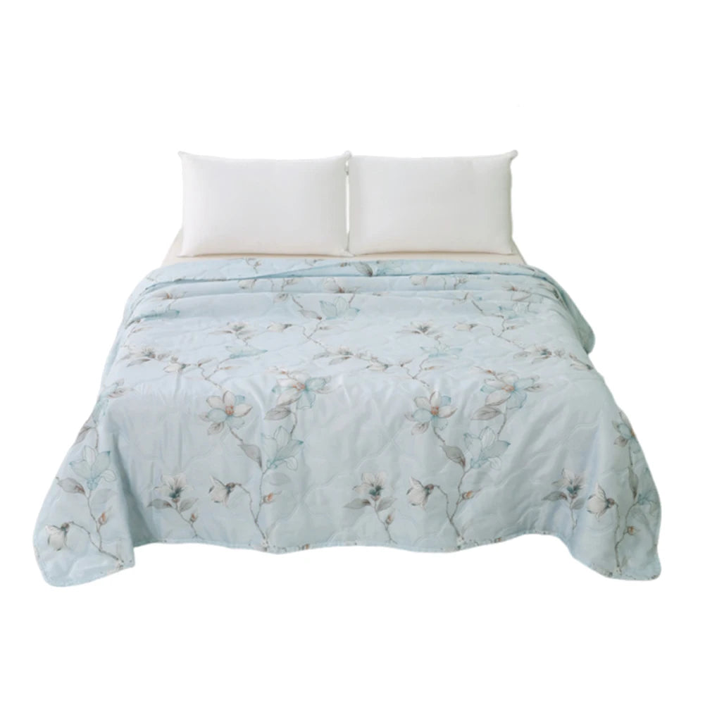 Cooling Blanket for Hot Sleepers Night Sweats Cooling Breathable Towel Quilt Ice Blankets 150x200cm Oasis Select C france