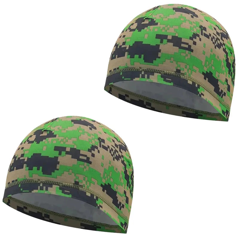 1/2pcs Quick Dry Helmet Cycling Cap Anti-UV Anti-Sweat Sports Hat Motorcycle Bike Riding Bicycle Cycling Hat Unisex Inner Cap Oasis Select 16-2pcs