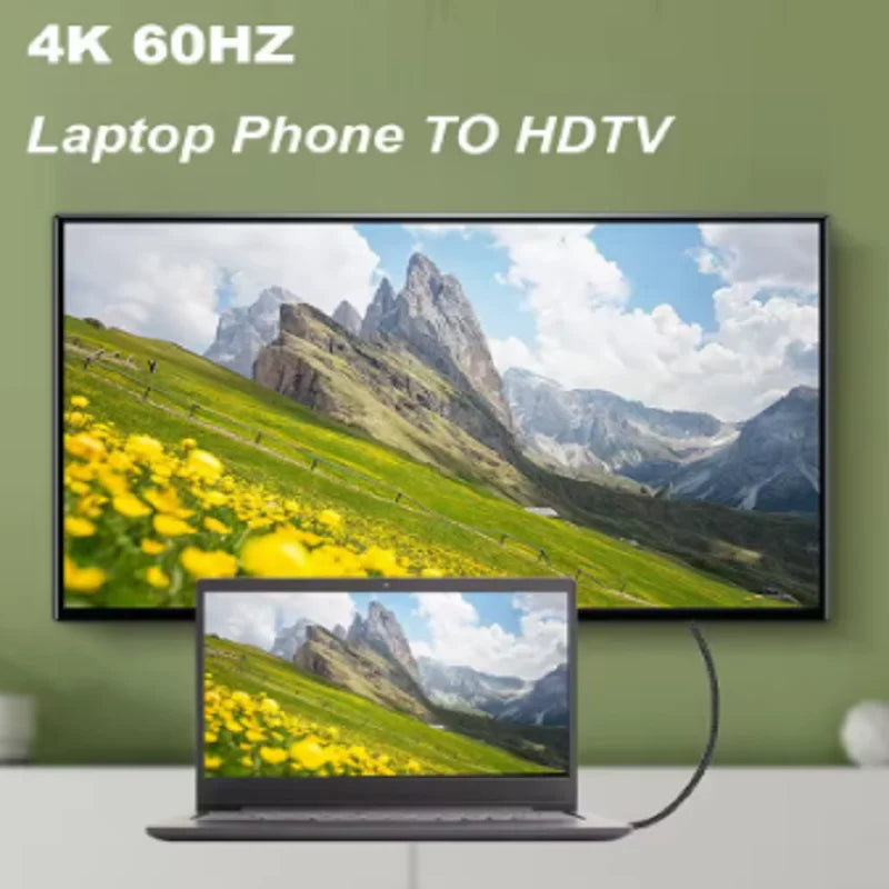 1M 2M 3M 5M 10M Nylon HDMI2.0 MINI HDMI To HDMI Cable MINIHDMI Male A Male 4K 60HZ HD 1080P Adapter Converter Wire TV Camera Oasis Select