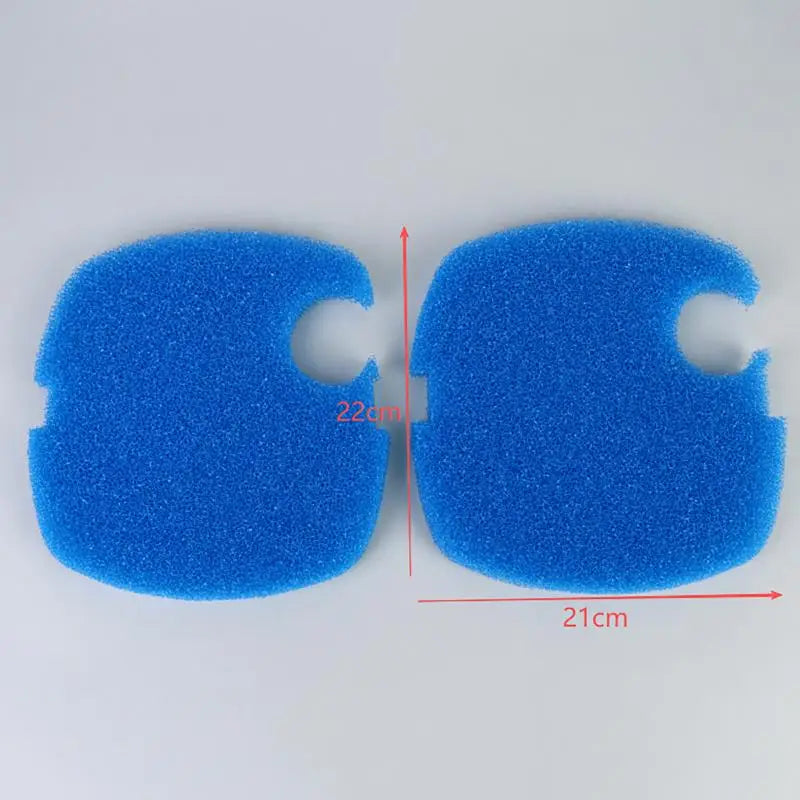 2/4Pcs Blue White Aquarium Filter Pad Sponge Foam Cotton Fit For SUNSUN GRECH Canister 304AB/404AB/704AB Replacement Part Oasis Select