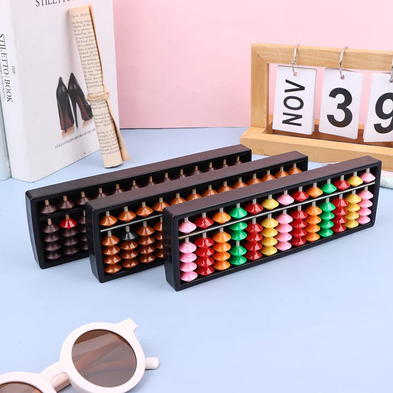 Math Learning Tool For Children Portable Chinese 13 Digits Column Abacus Arithmetic Soroban Calculating Counting Oasis Select
