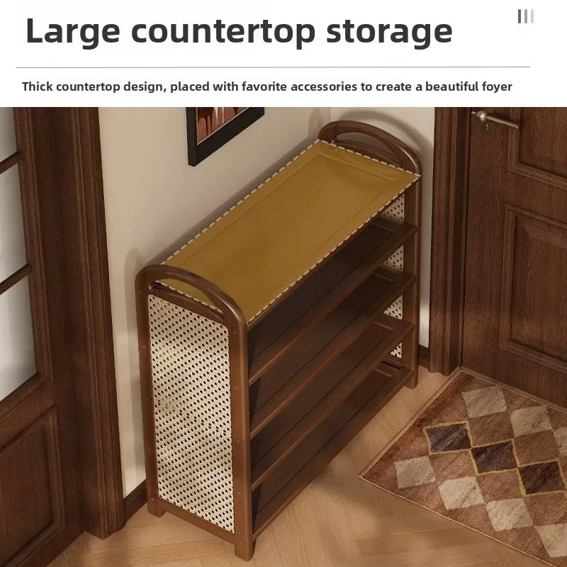 Multi-functional Shoe rack Multi-layer shelf Entry entrance Large capacity shoe storage cabinet Oasis Select