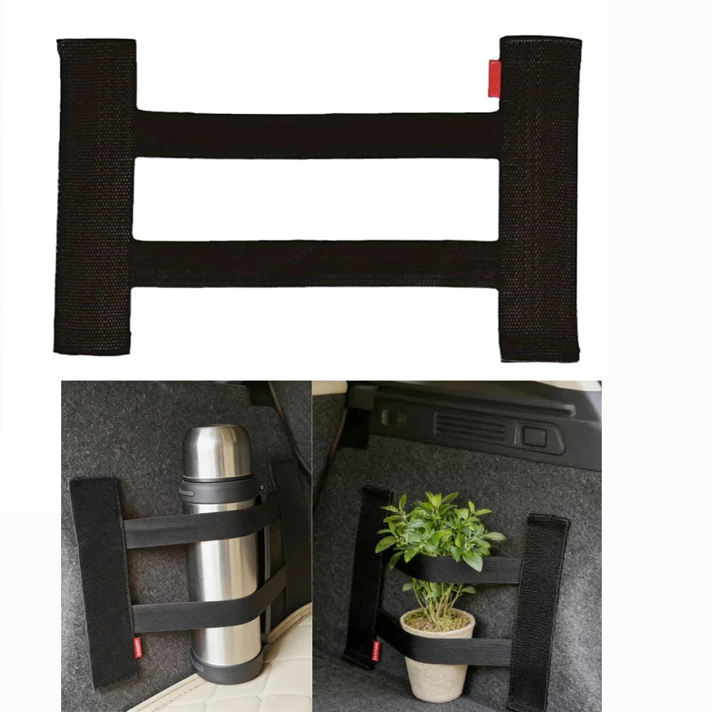 Multifunctional Elastic Storage Strap For Car Trunk Door Mounting Prevent Leaks Securing Basketball Beverages And Luggage Oasis Select