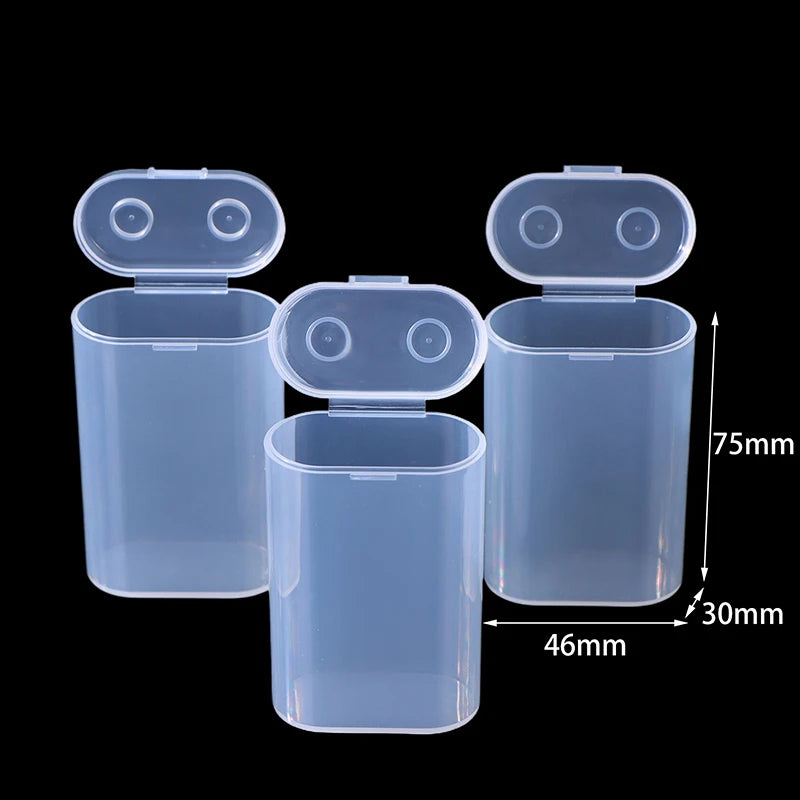 New 1/3PCS 1 Section/2 Section/4 Section/8 Section 21700 Battery Anti Fall Protection Box 21700 Battery PP Plastic Storage Box Oasis Select D11 3PCS