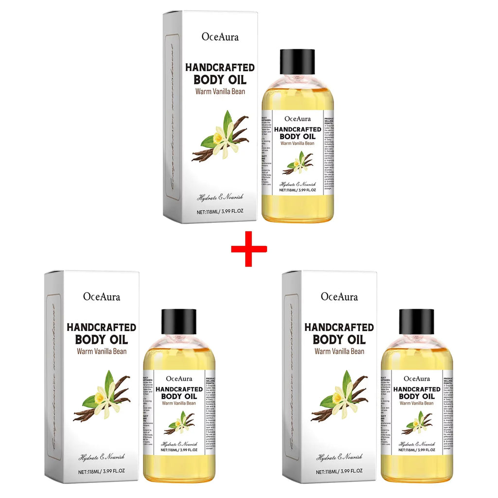 OceAura Body Juice Oil – Moisturizing & Brightening Body Oil Body Moisturizing Oil Oasis Select C 3pcs boxed