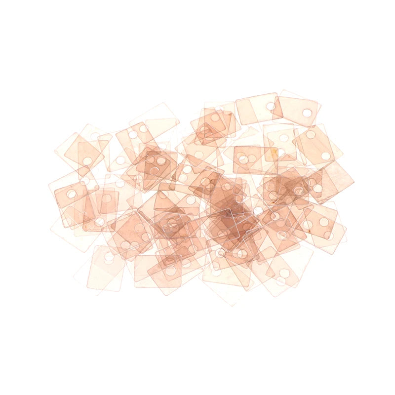 New Sale 100PCS TO-220 Mica Insulation Pad Heat Insulation To-220 Insulation Pads Silicone Mica Sheet Insulation Oasis Select