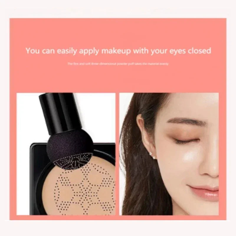 Mushroom Head Air Cushion CC Cream Foundation Moisturizing Long Oasis Select