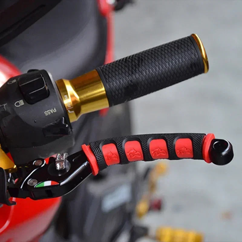 1 Pair Motorcycle Brake Handle Protection Cover Mountain Road Bike Brake Lever Protection Anti Slip Gel Sleeve Oasis Select