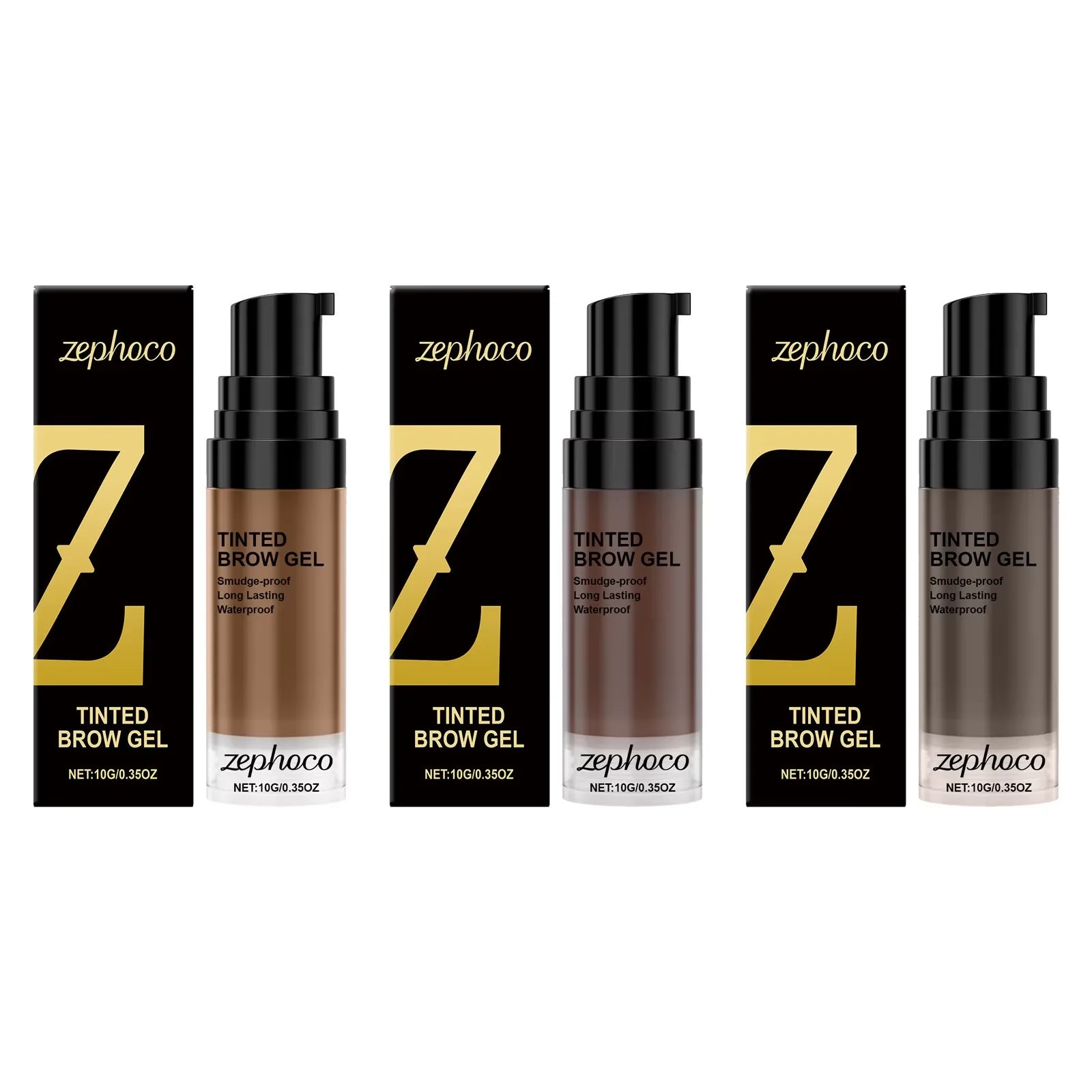 Waterproof Eyebrow Dye Gel Cream – Long-Lasting Tinted Brows Eyebrow Dye Gel Oasis Select 3pcs boxed