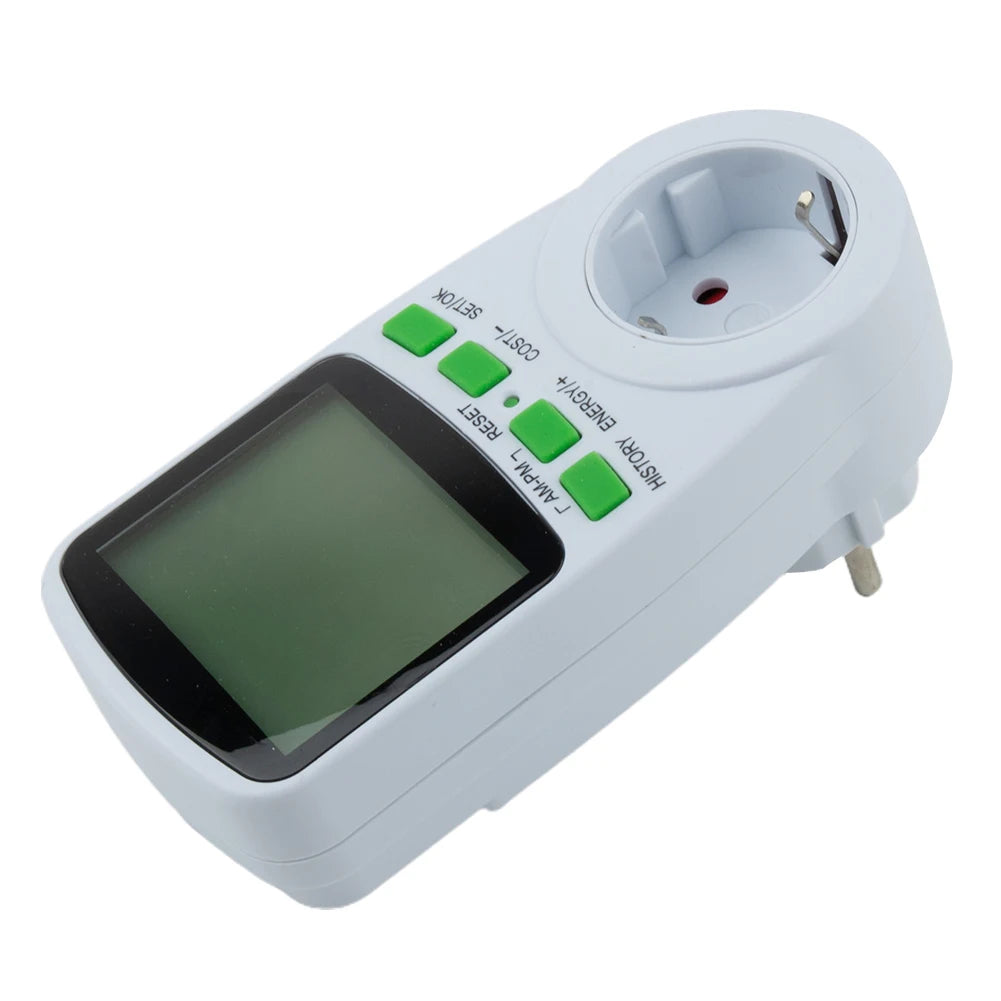 Solar Accessories Electric Meter Garden Home 150*75*35mm 230V-250V Fully Functional Metal Brand New High Quality Oasis Select