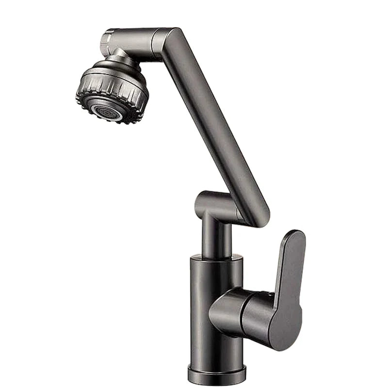 Rotating Dual-Mode Kitchen & Bathroom Faucet – Hot & Cold