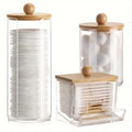 3Pack Cotton Swab Racks, Bathroom Dispenser, Cotton Ball Storage Box, Cotton Swabs, Cotton Round Pads and Floss Picks Oasis Select 3pcs