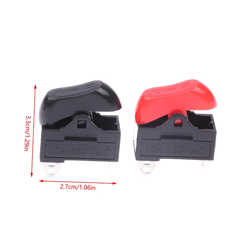 Hot Sale 4 Pcs Hair Dryer Switch Rocker Switch 3 Position ON OFF Boat Switch Hair Dryer Switch Accessories Oasis Select