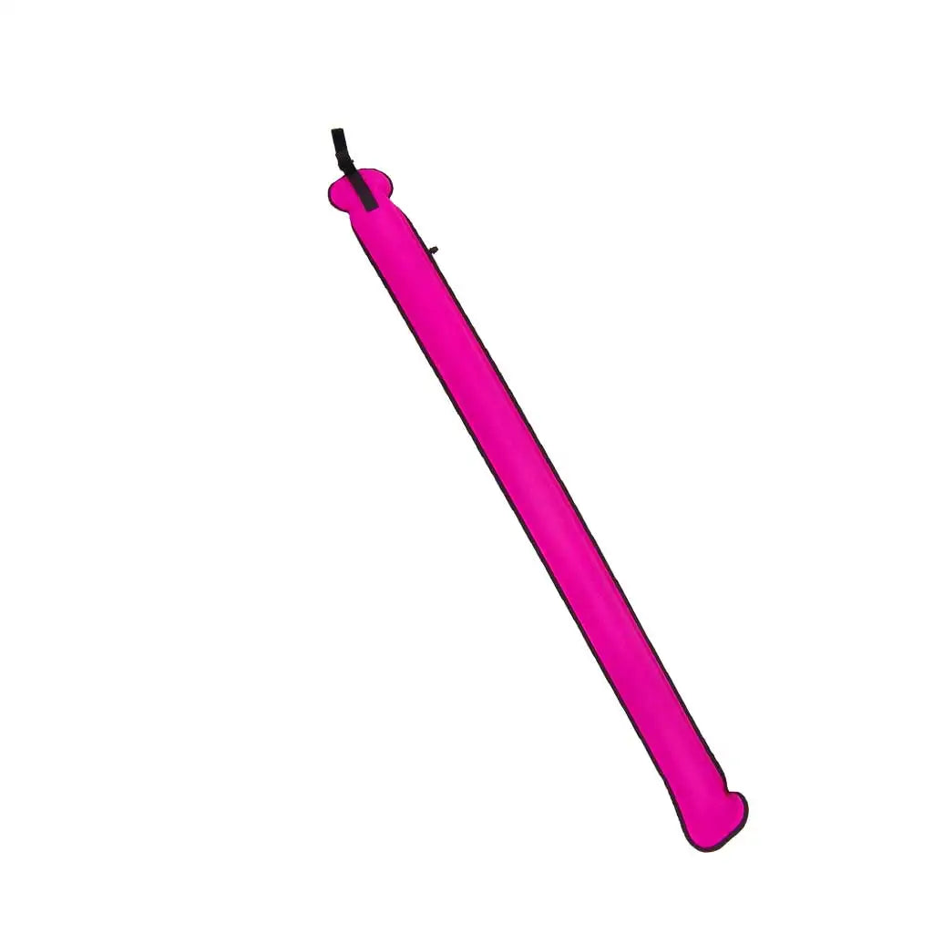 4.9FT/150cm Pink High-Visibility DSMB Dive Buoy Emergency Surface Marker Buoy Diving Safety Sausage Tube Tech Diving Gear Oasis Select