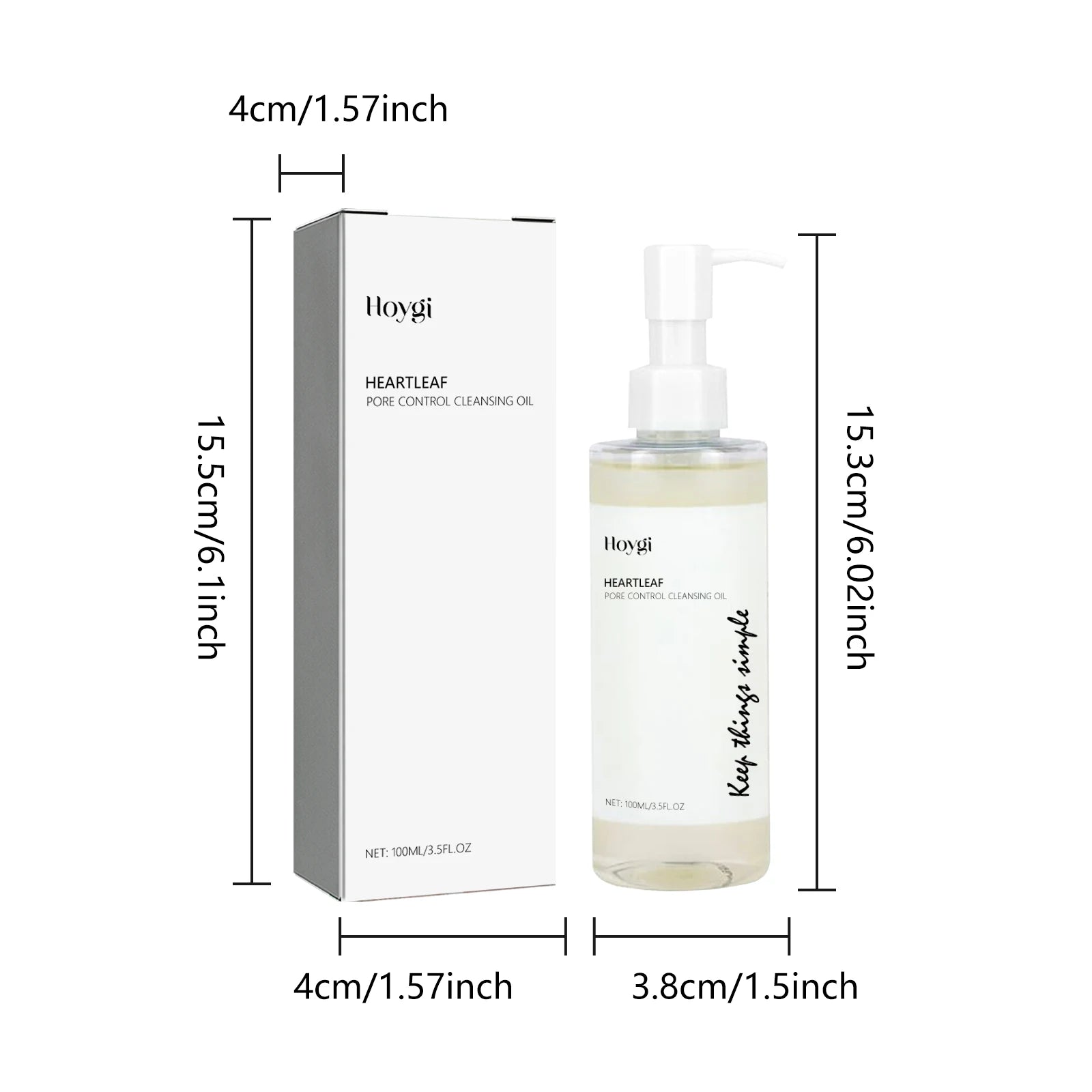 Pore Control Makeup Removal Cleansing Oil Gentle Makeup Removal Caring Skin Moisturizing Brightening Deep Cleansing Pore Skin Oasis Select