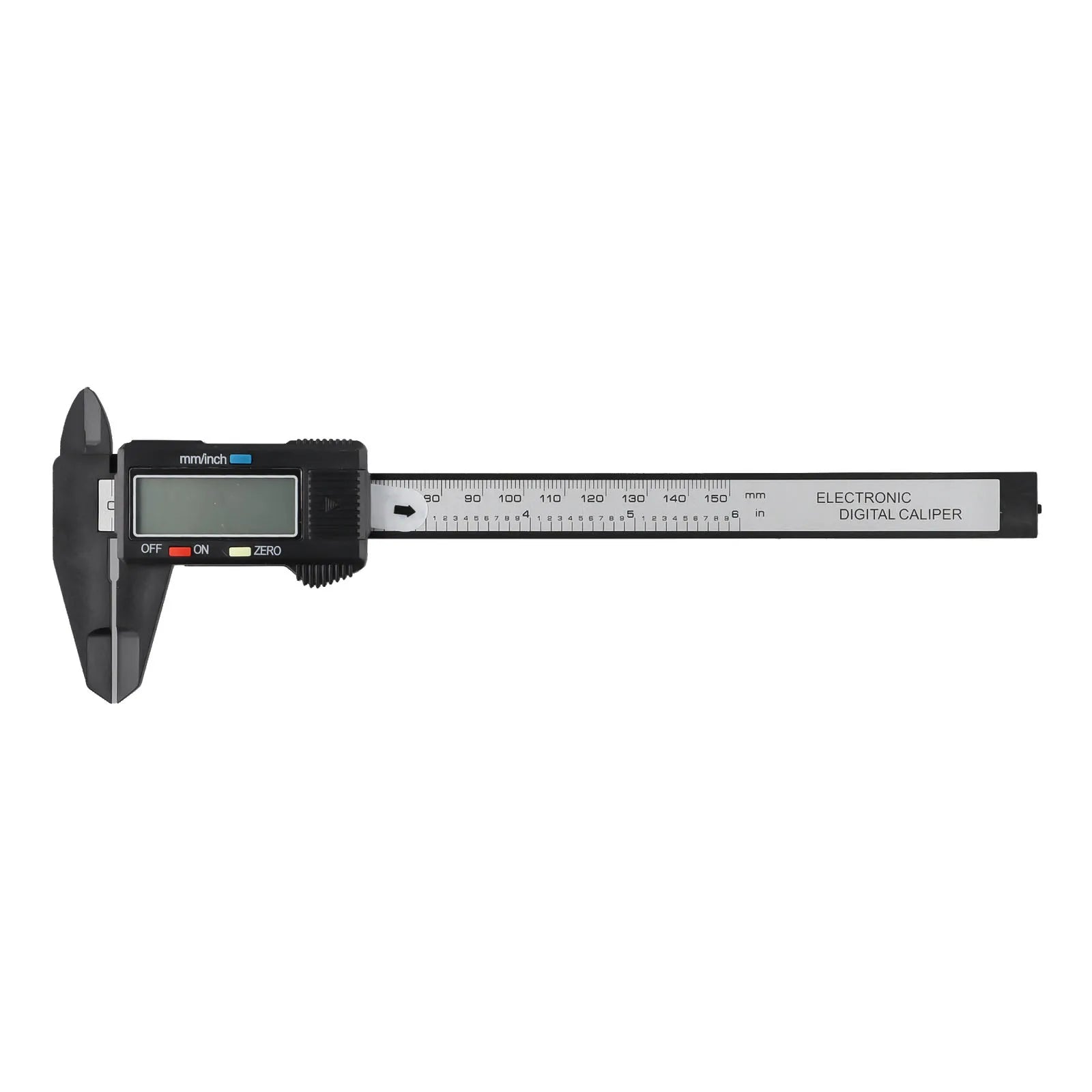 Digital Caliper 150mm Carbon Fiber – Inch & MM Vernier Tool Digital Measuring Caliper Oasis Select 1pc