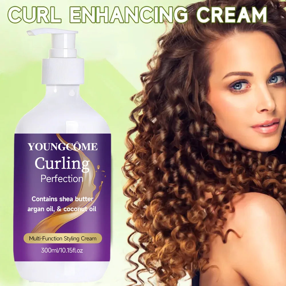 Curl Defining Cream – Anti-Frizz Styler for All Curl Types Curl Defining Cream Oasis Select