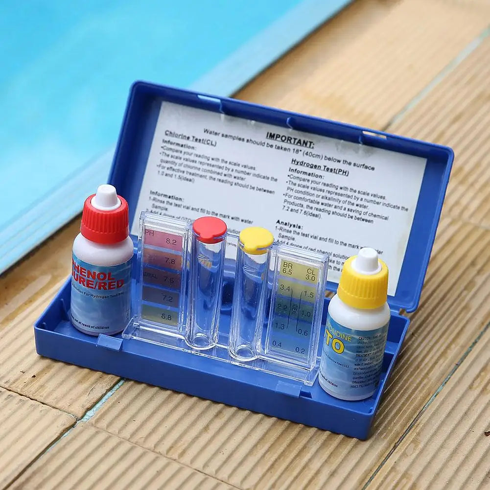 PH & Chlorine Water Test Kit – Pool, Spa & Home Tester Pool Water Test Kit Oasis Select