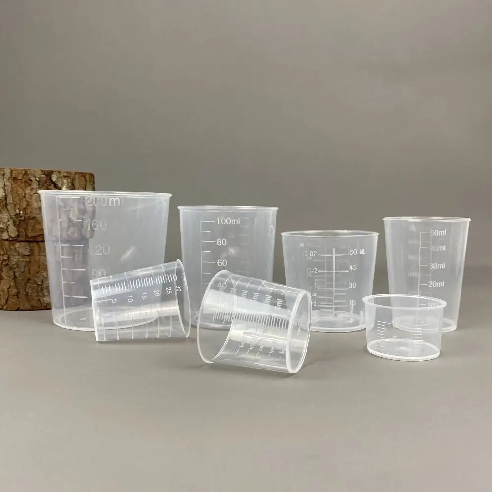 Clear Graduated Measuring Cup Mini Scale Laboratory Beaker Measuring Tools Graduated Transparent Mixing Cup Kitchen Baking Oasis Select