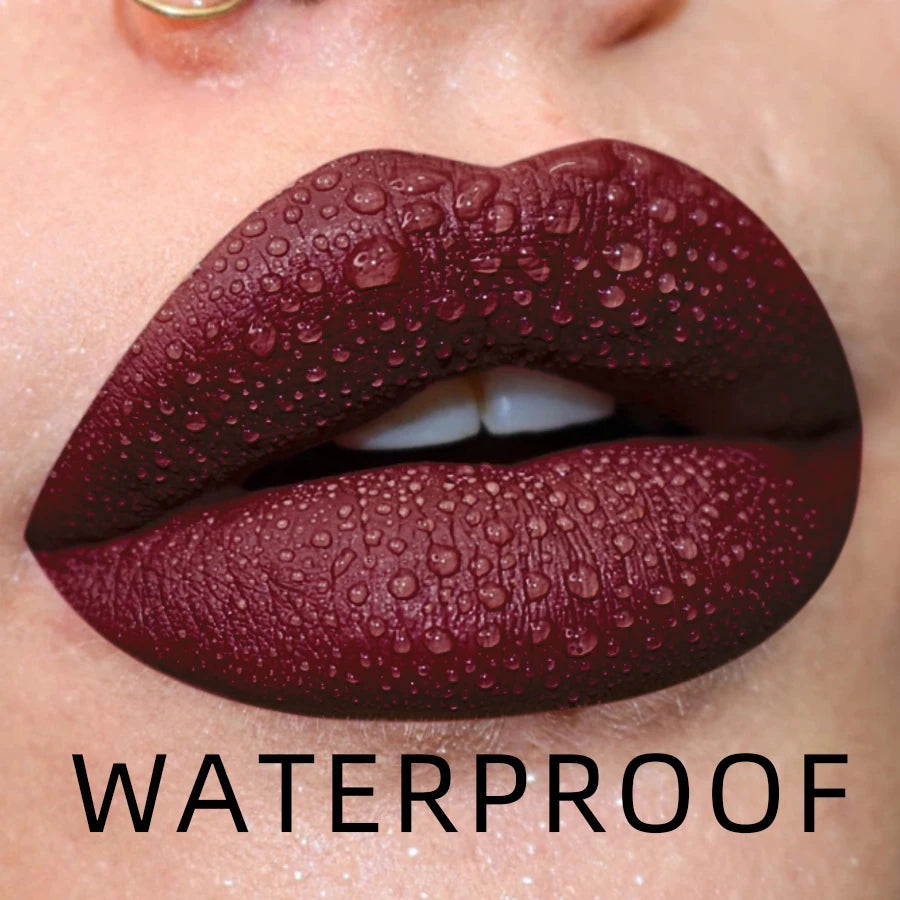 MCD 19-Color Matte Liquid Lipstick – Waterproof Long-Lasting