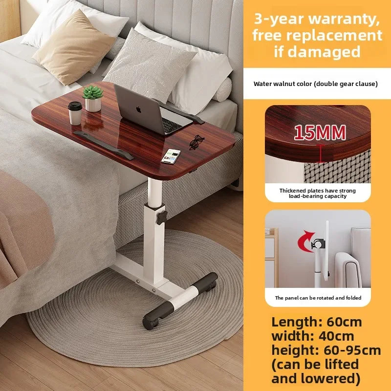 Multi-functional Household Goods Bedside Table Sofa Side Desk Bedroom Removable Lift Lazy Computer Desk Office Small Table Oasis Select