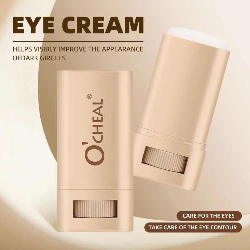 O'CHEAL Eye Cream Stick Enhancing Firmness Men/Women Moisturizing Lighten Remove Dark Circles Fine Line Brighten Eye Care Serum Oasis Select