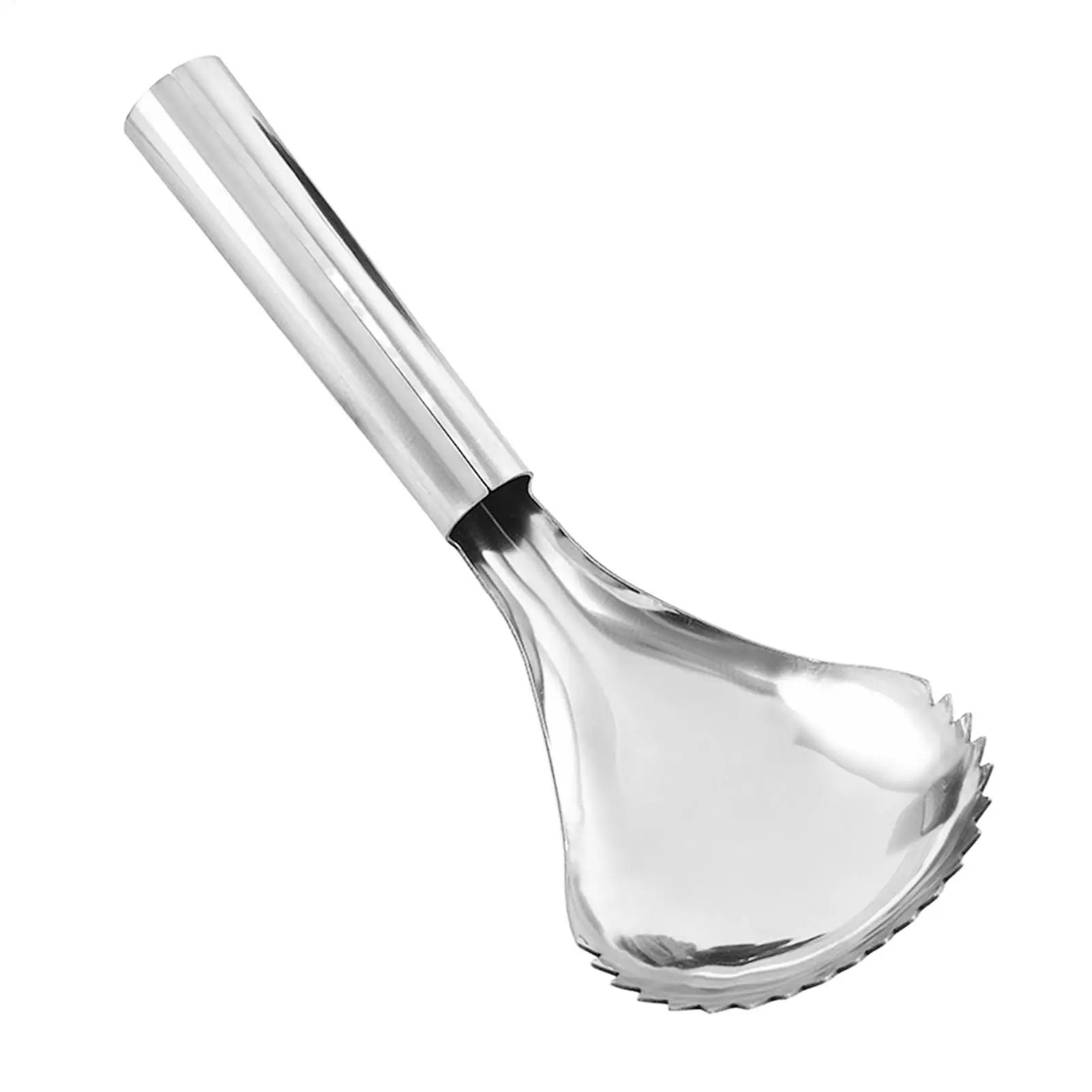 Pumpkin Core Remover Tool Stainless Steel Manual Serrated Spoon Carving Spoon Cutter for Fruits Vegetables Squash Veggie Oasis Select