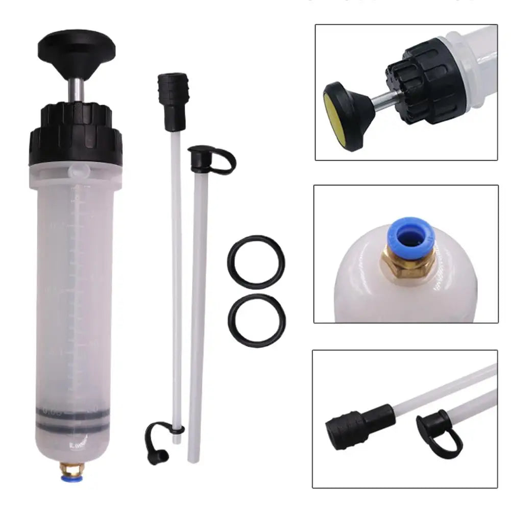 500cc Manual Oil Fluid Extractor Pump – Car Oil Change Syringe
