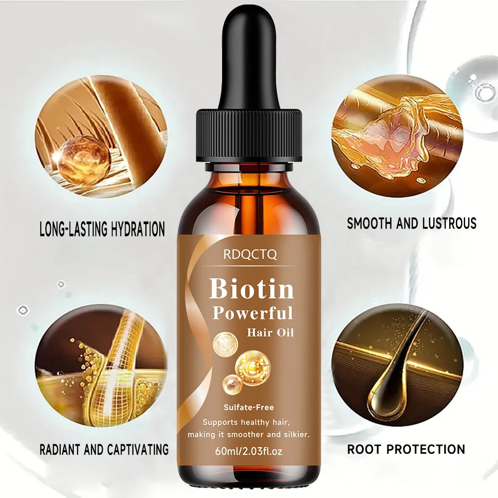 Biotin Hair Oil – Nourishing Treatment for Dry Hair