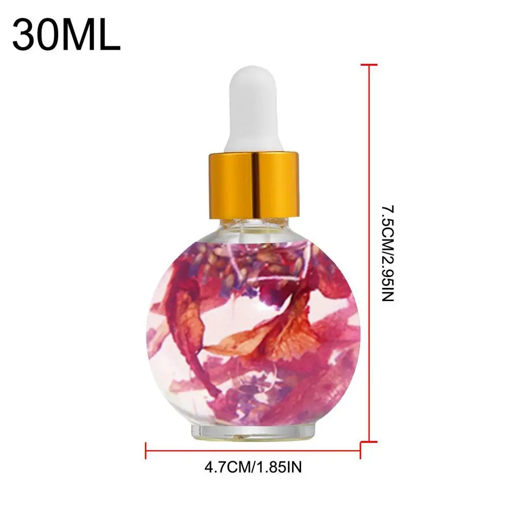 30ml Dried Flower Nourishing Cuticle Oil | Nail Treatment Cuticle Oil Treatment Oasis Select B United States