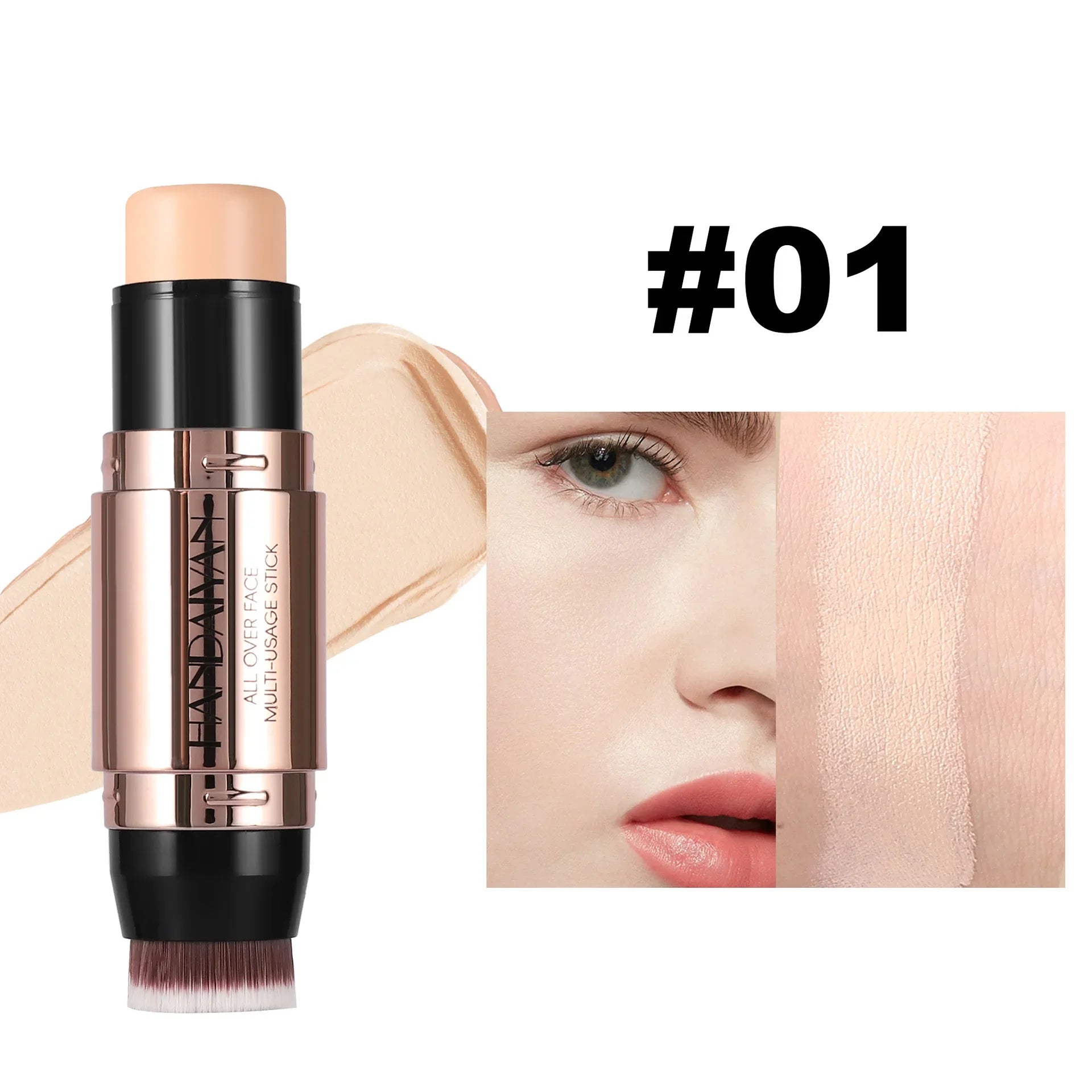 HANDAIYAN Double-Ended Highlighter & Contour Stick | Waterproof