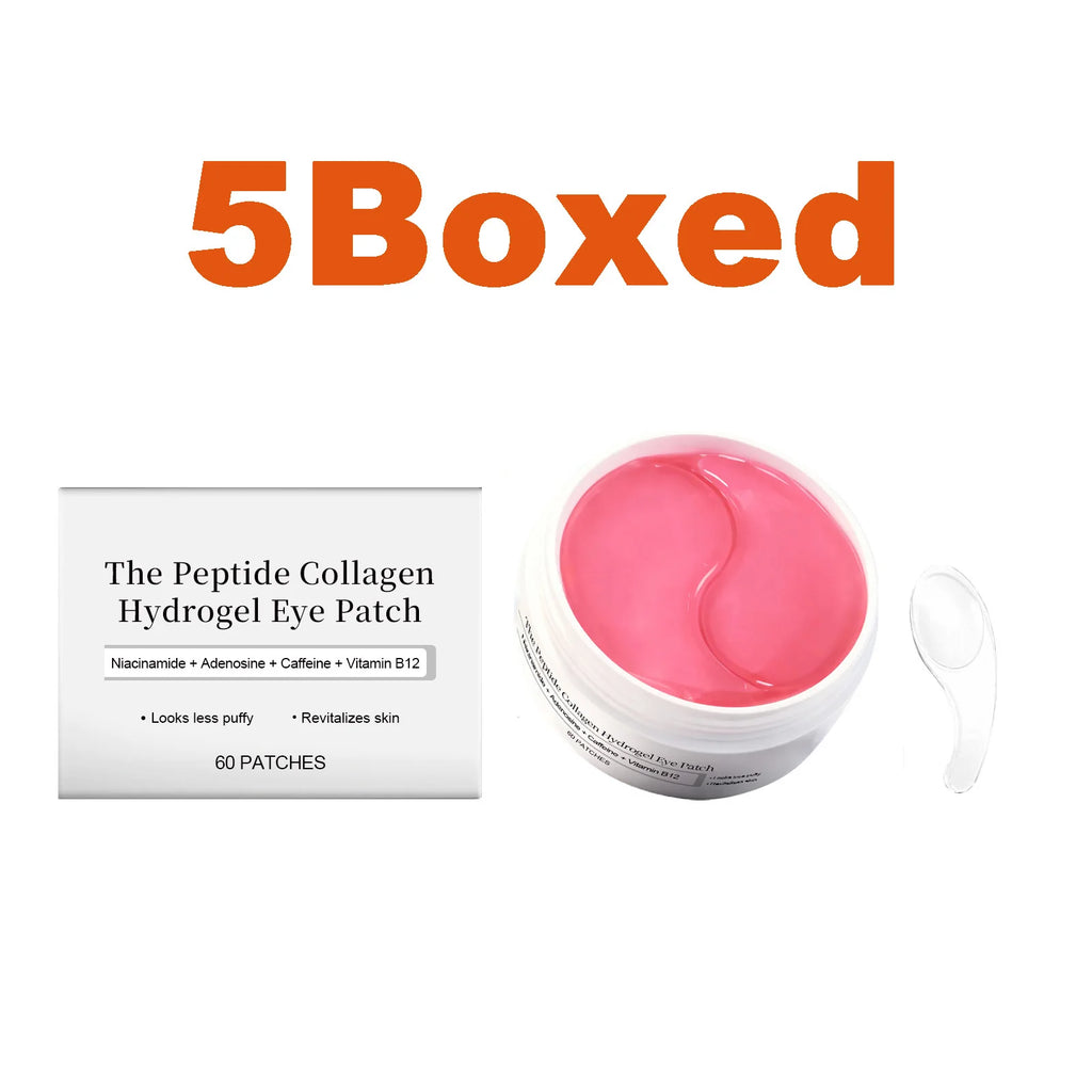 Peptide Collagen Hydrogel Eye Patch Reduce Wrinkles Dark Circles With Copper Peptide Niacinamide Firming Hydrating Gel Eye Pads Oasis Select 5 x 60patches
