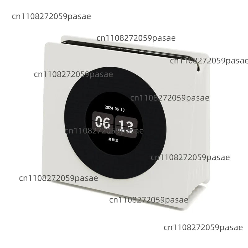 Retro Vinyl Bluetooth Speaker with Floating Lyrics Display