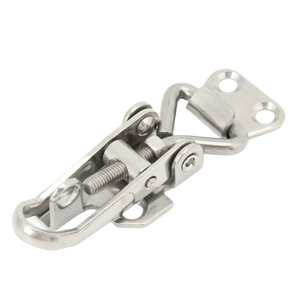 304 Stainless Steel Marine Latch Deck Hasp Lock | Anti-Rattle