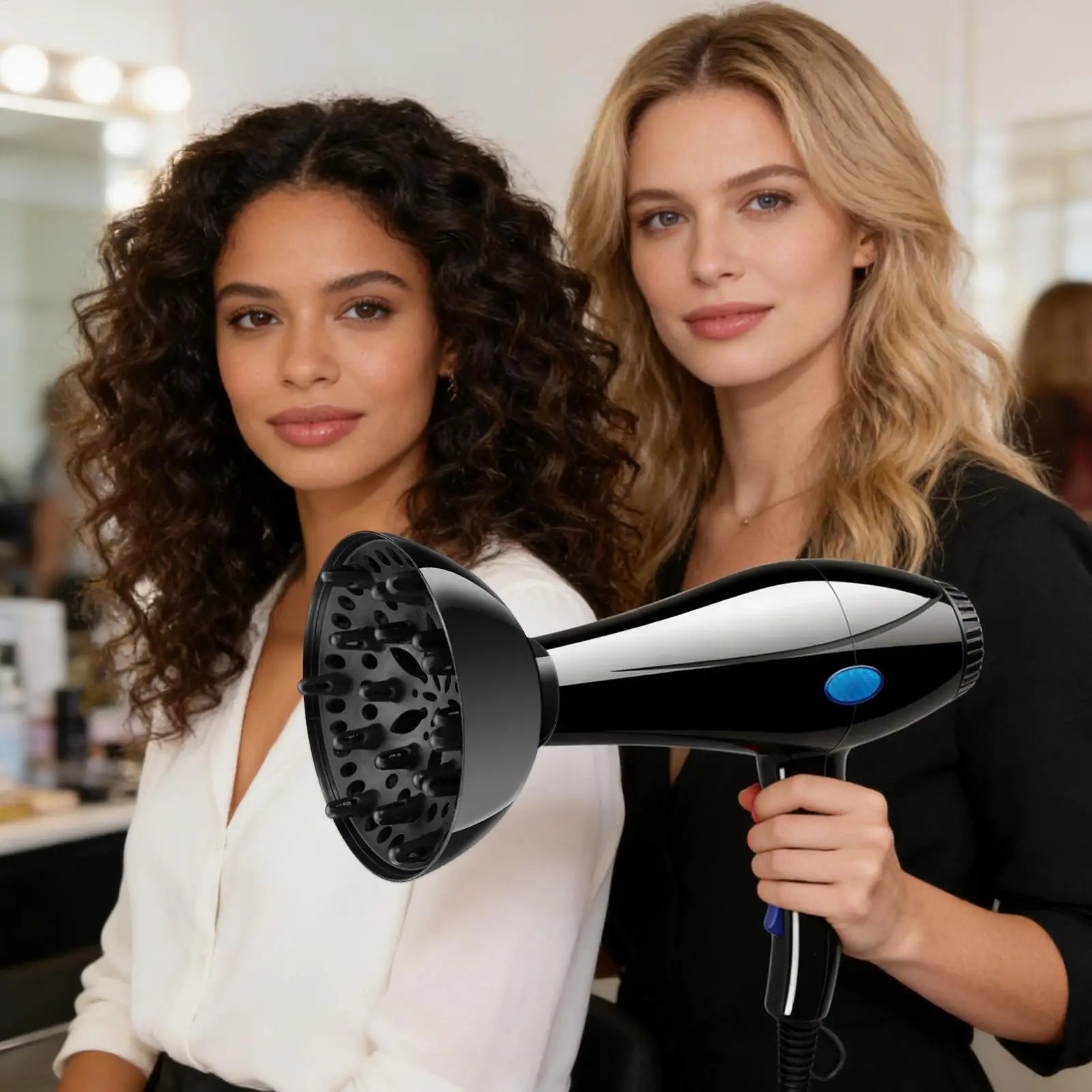 Blow Dryer Comb Attachment Universal Traditional Lightweight Nozzle Hair Dryer Comb Attachment for Salon Home Styling Dressing Oasis Select