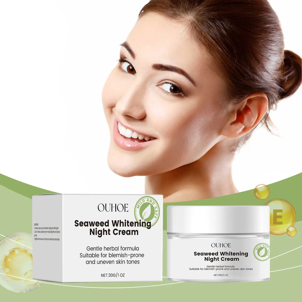 Nourishing Face Night Cream Whitening Moisturize Hydration Night Skin Care Facial Rejuvenation Brightening Face Repairing Cream Oasis Select