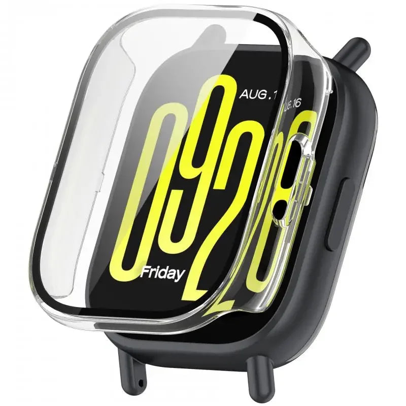 PC Case + Glass Screen Protector for Redmi Watch 5 Active & Lite Smartwatch Case & Screen Protector Oasis Select