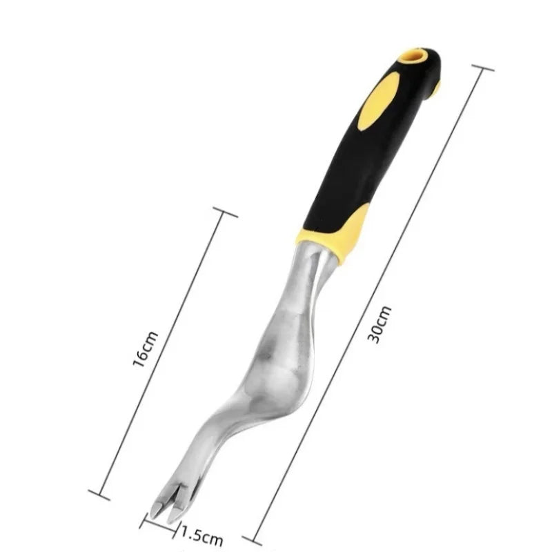 Hand Weeder Tool Premium Weed Puller For Garden Weeding Digger Tools With Ergonomic Handle Removal Farmland Transplantation Oasis Select Yellow