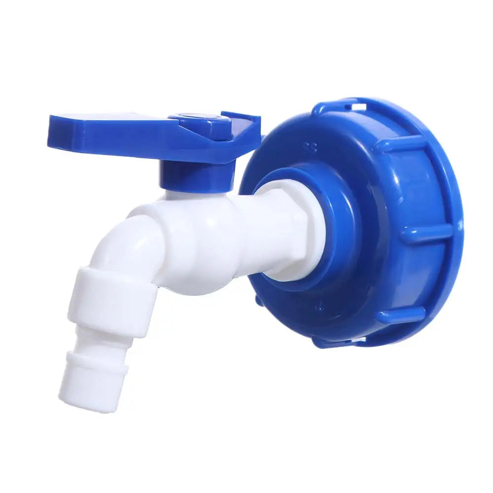 S60x6 IBC Tank Tap Adapter Valve – 1/2" & 3/4" Quick Connect