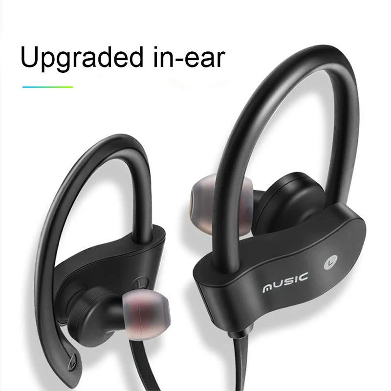 Wireless Headphones Earloop Ear Hook Earbuds Wireless Bluetooth Headset Handsfree Neckband With Mic Bluetooth Earphones Oasis Select