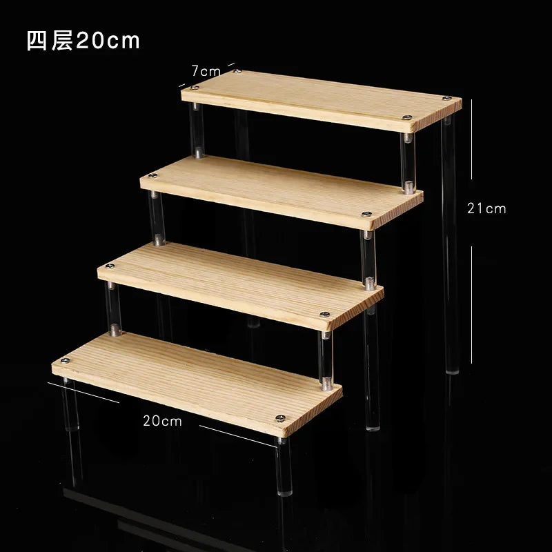 Acrylic Display Riser Rack – Perfume, Makeup & Cupcake Stand