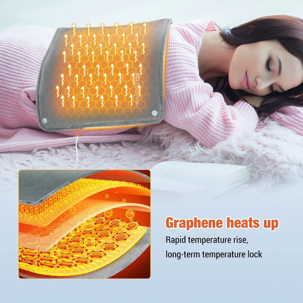 AFDEAL Graphene USB Hand Warmer Electric Heating Pad – 50°C