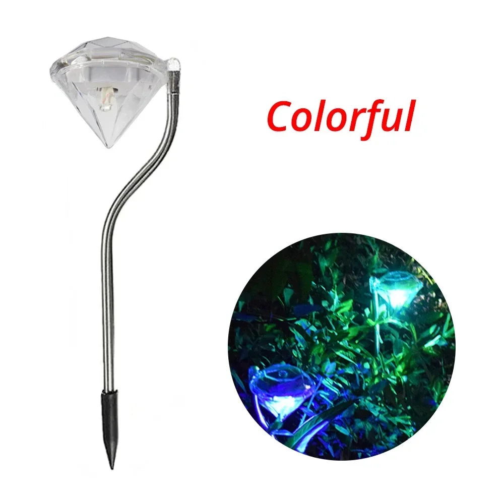 Solar LED Garden Lawn Lamp | IP65 Waterproof Path Spot Light